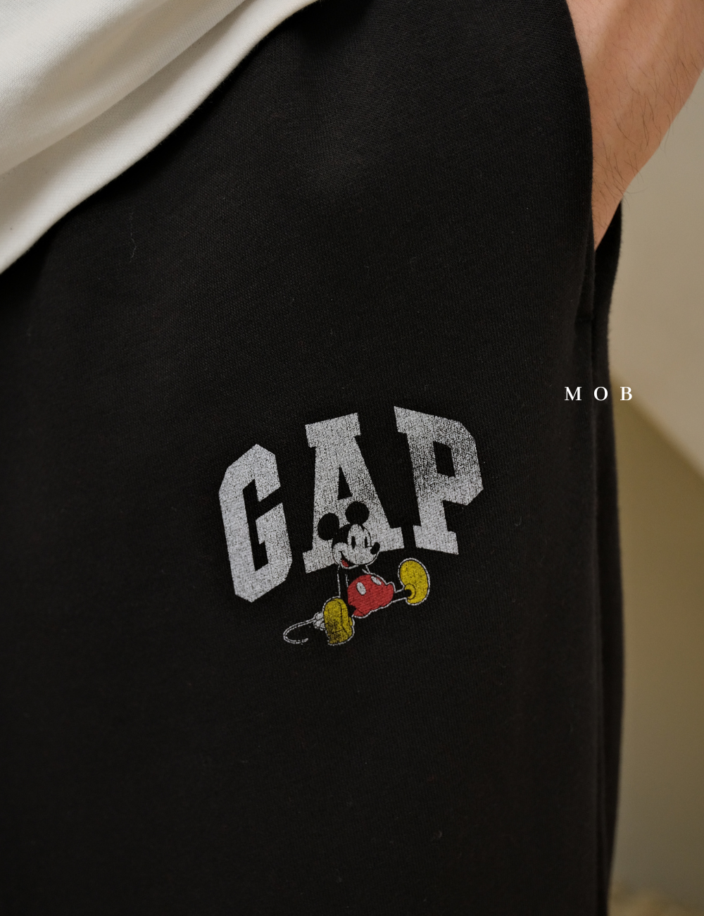 GPJP02001 [JOGGER] Gap x Disney Mickey Mouse Black (S ONLY)