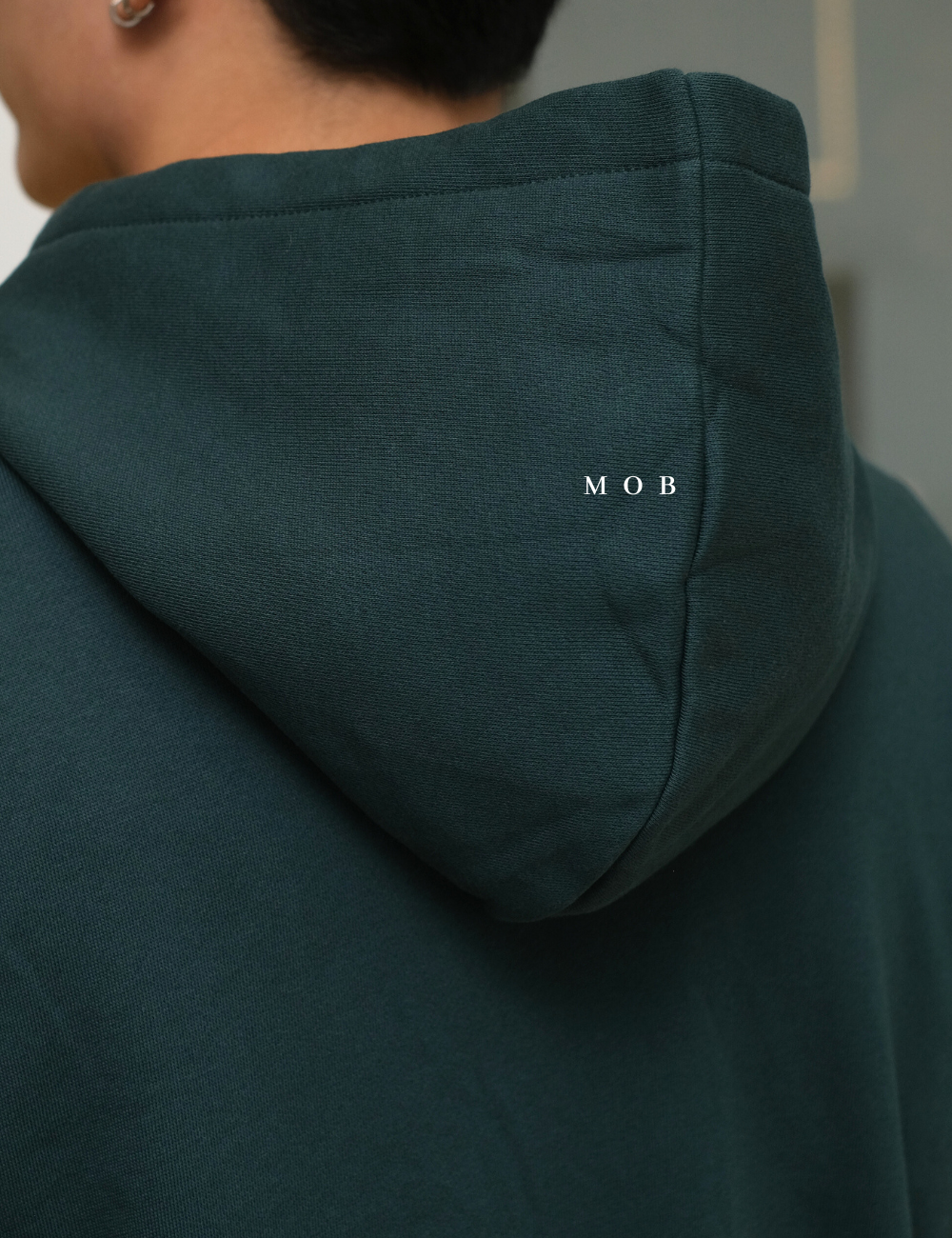 ONHOD07001 Rotation Pullover Hoodie British Green