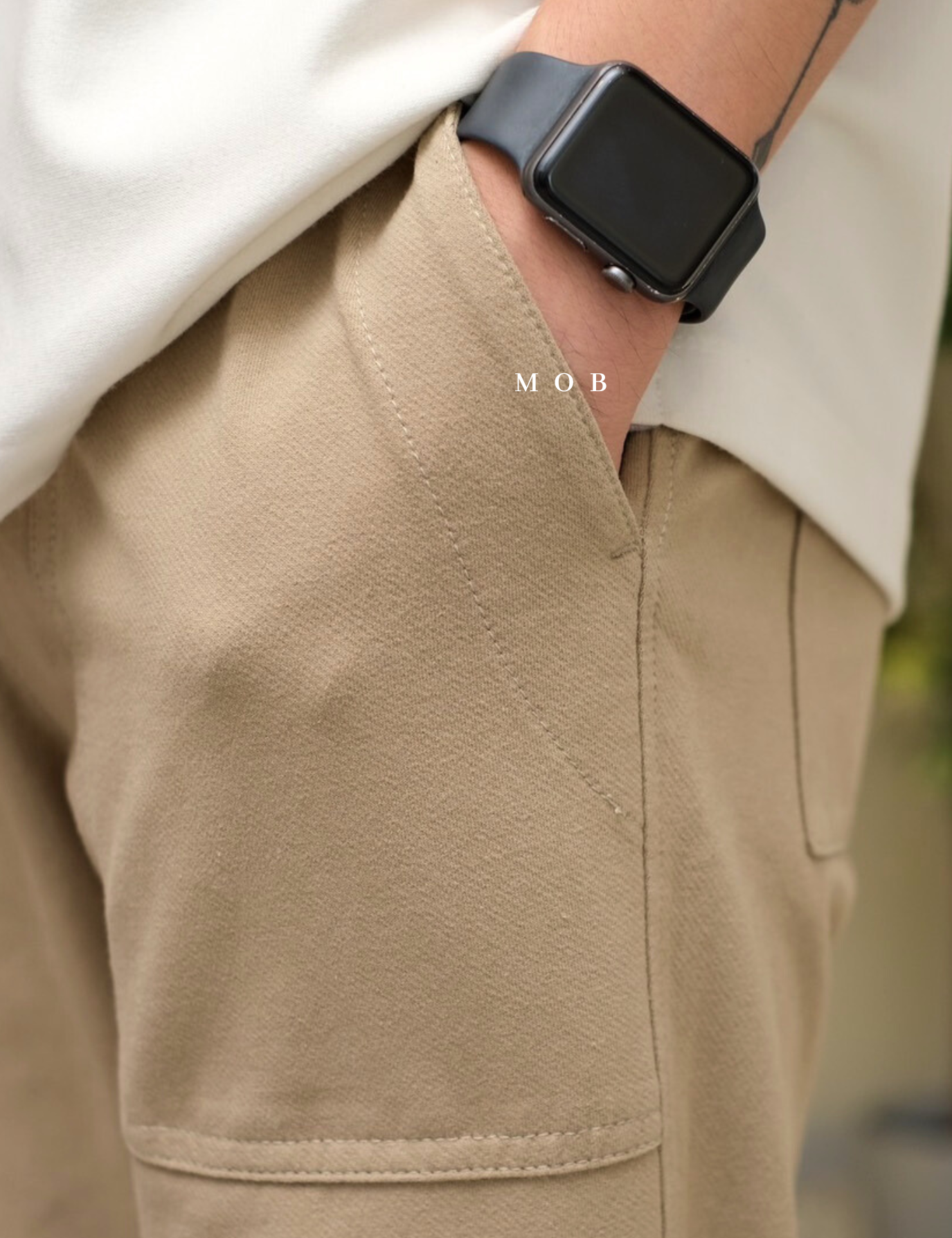 UNQPT1201 Ankle Pants Khaki