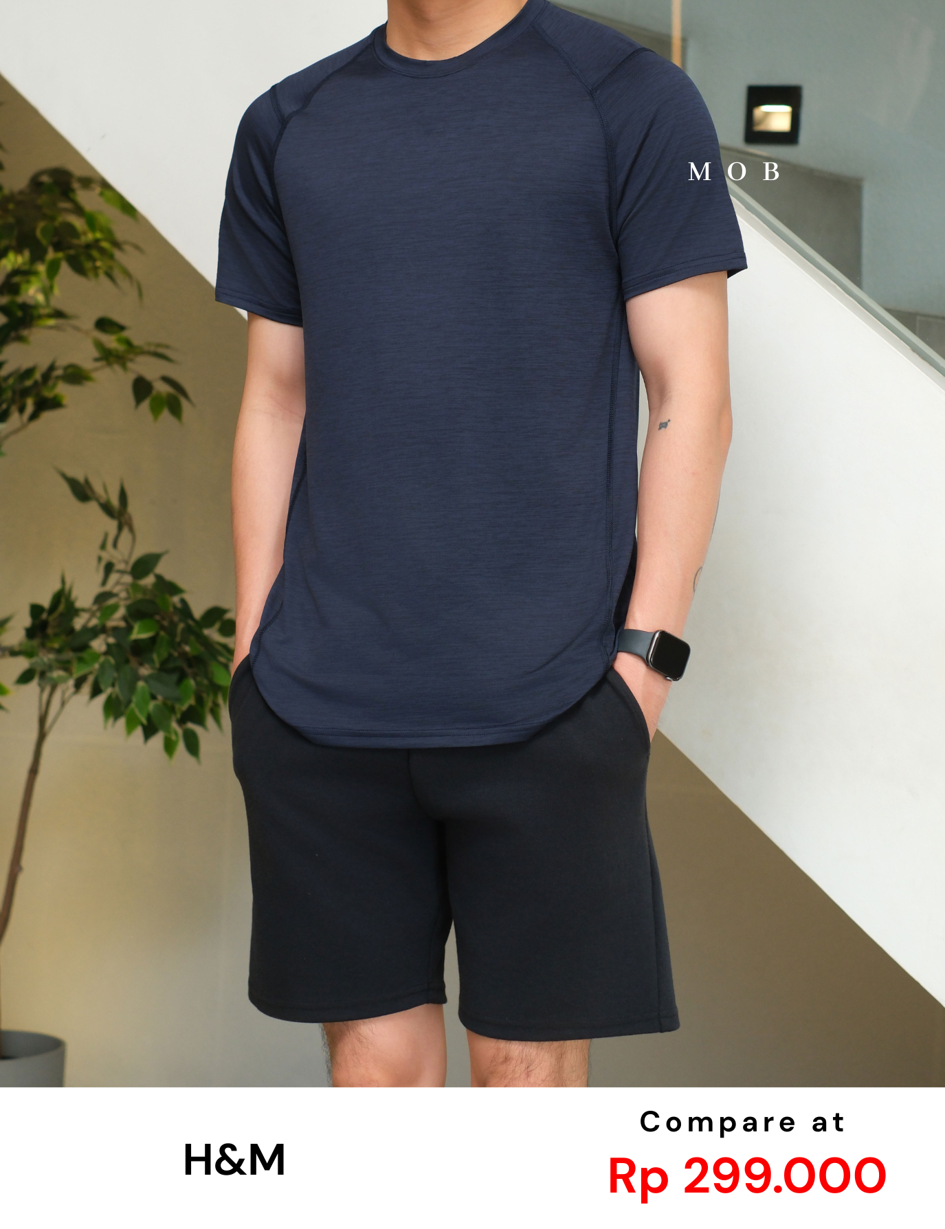 HMSST03002B DryMove SS Tee Navy Misty V2