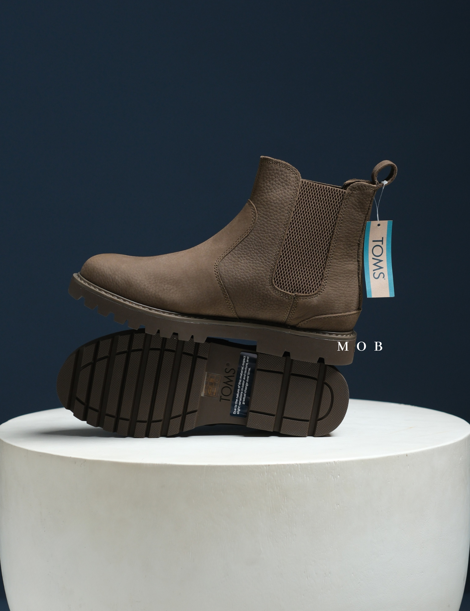TMSSSH02002A Griffin Boot Shoes Canteen Leather