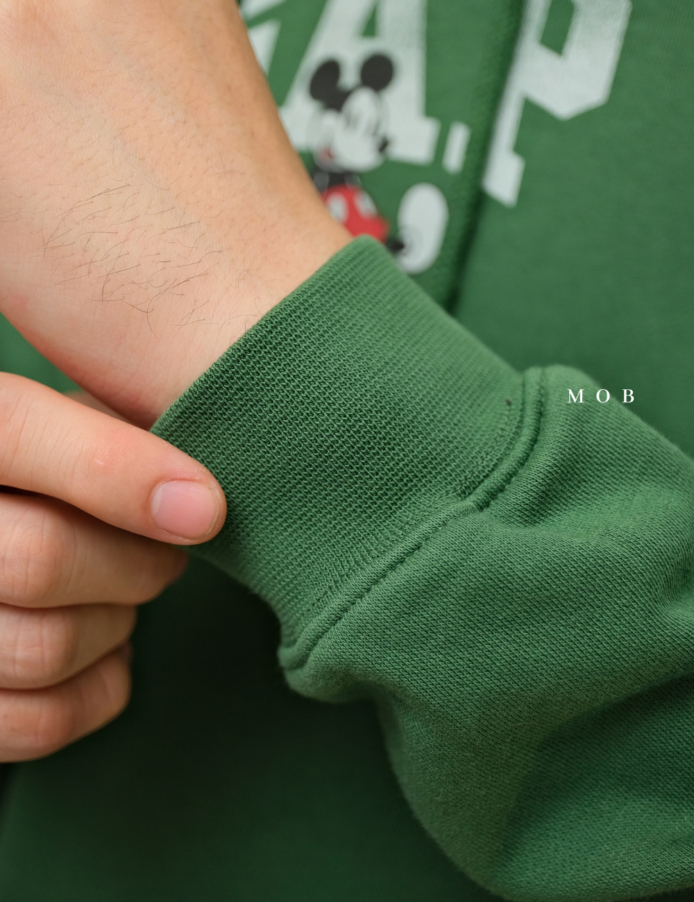 GPHOD01005 [HOODIE] Gap x Disney Mickey Mouse Dark Green