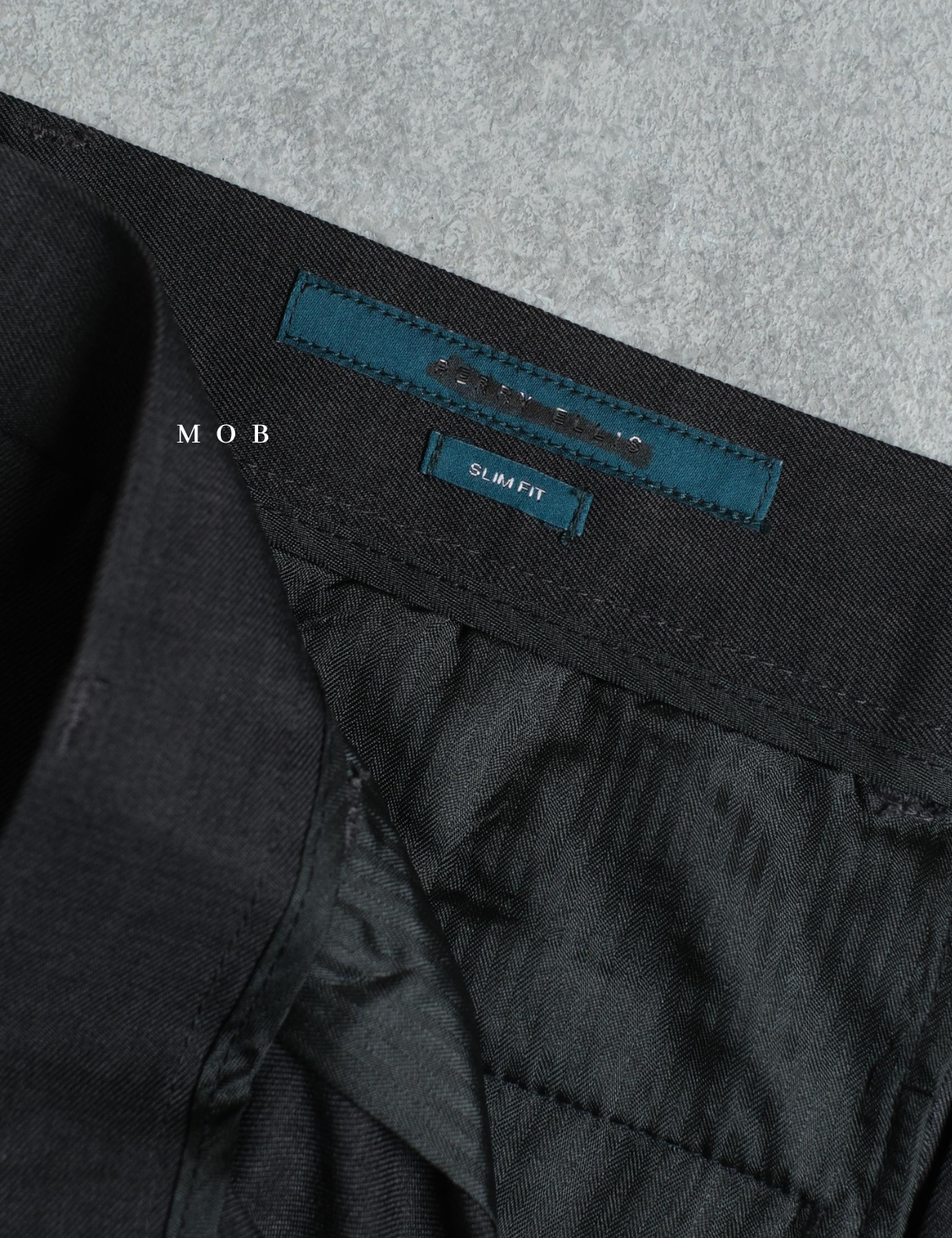 PEPT06005 SLIM Portfolio Pants Dark Grey