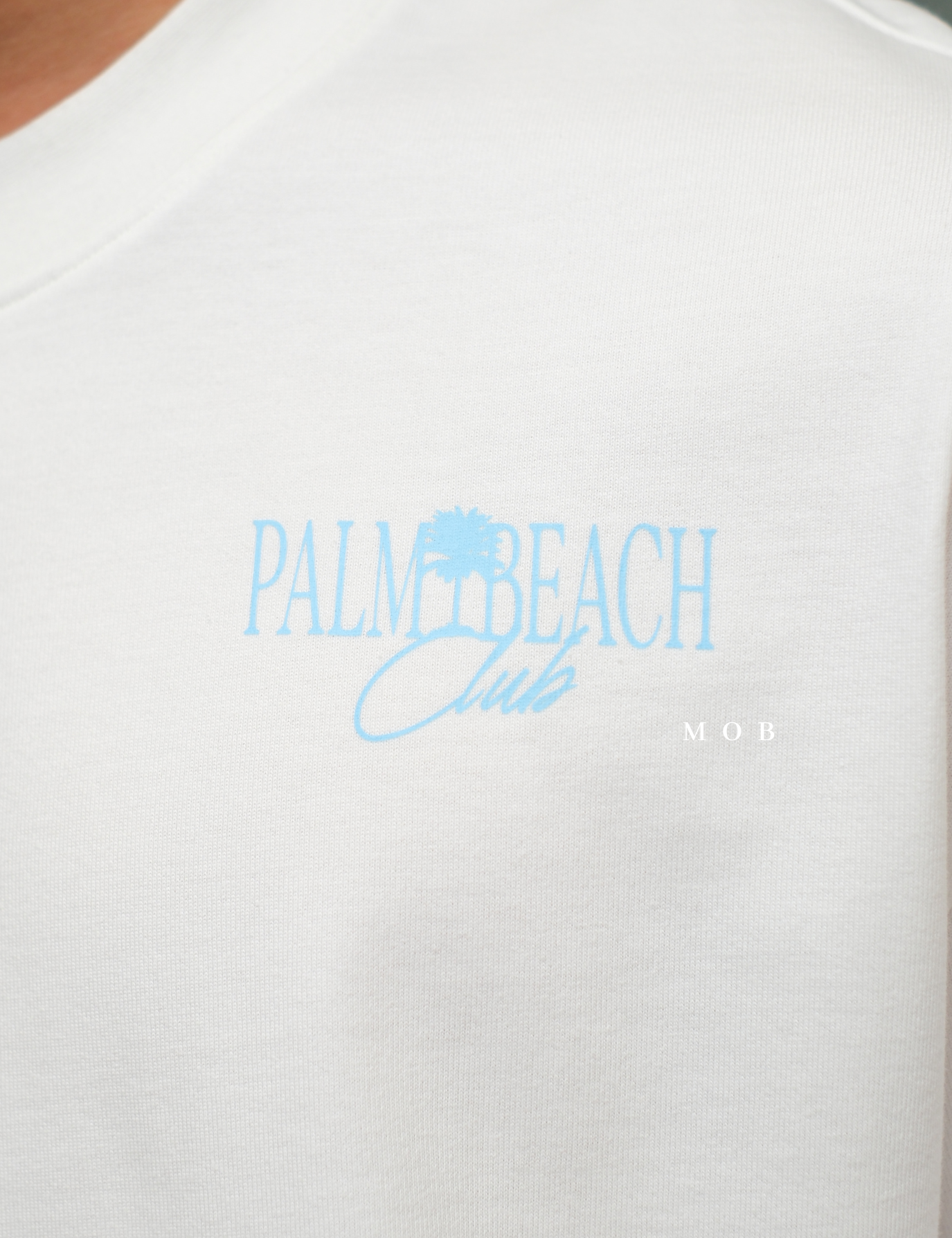 ARK01SST046 Palm Beach Oversize Tee Off White