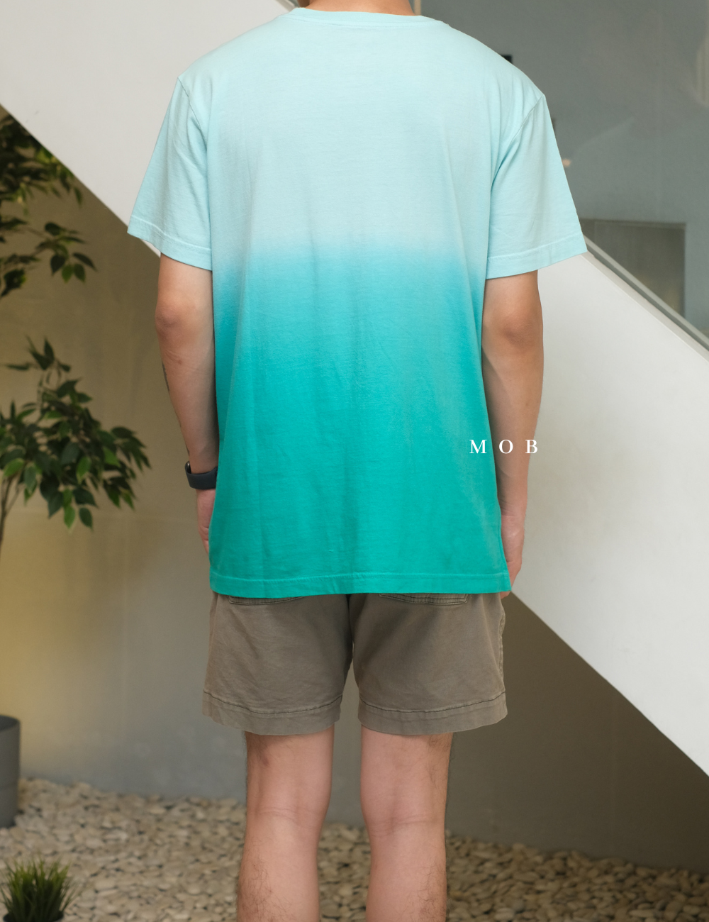 OUSST01002 Tie-Dye SS Tee Tosca Gradation