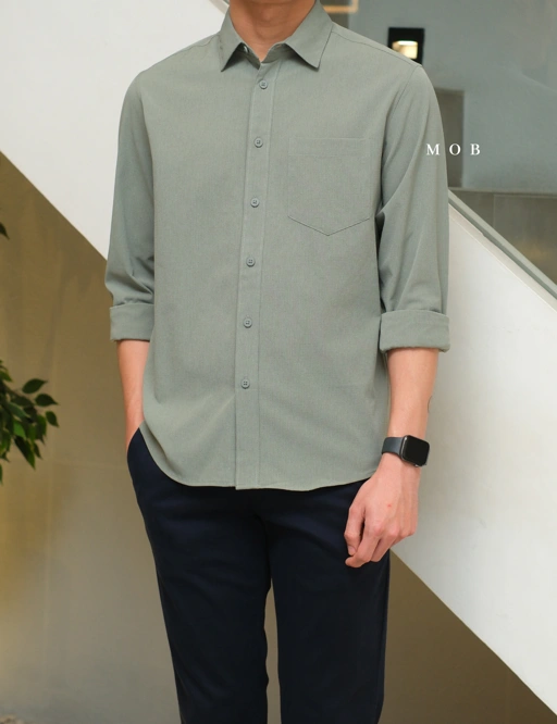 Image of APTLSS02001D STANDARD Performance LS Shirt Sage