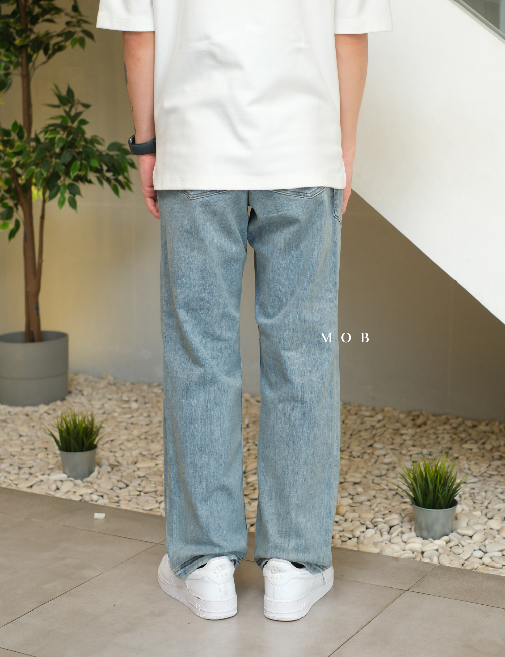DTPT05001 Ballroom Double Flex RELAXED Jeans Blue Wash