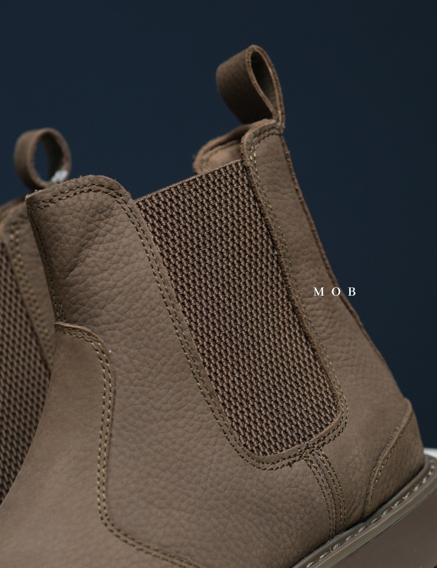 TMSSSH02002A Griffin Boot Shoes Canteen Leather