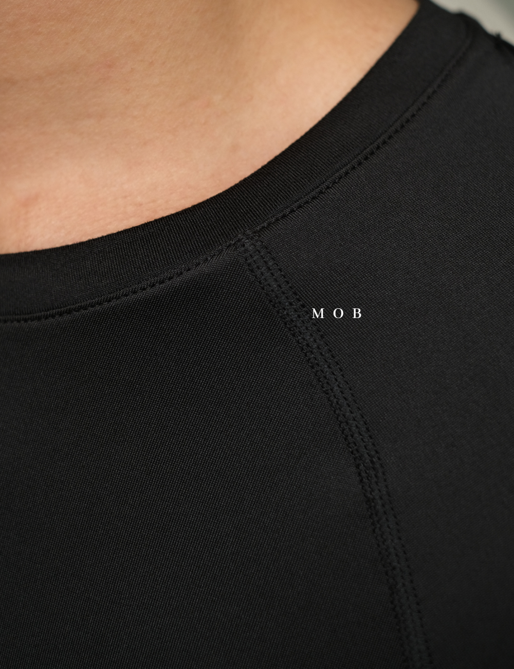 PMBL01001 Warmcell Baselayer Middle Small Logo Black