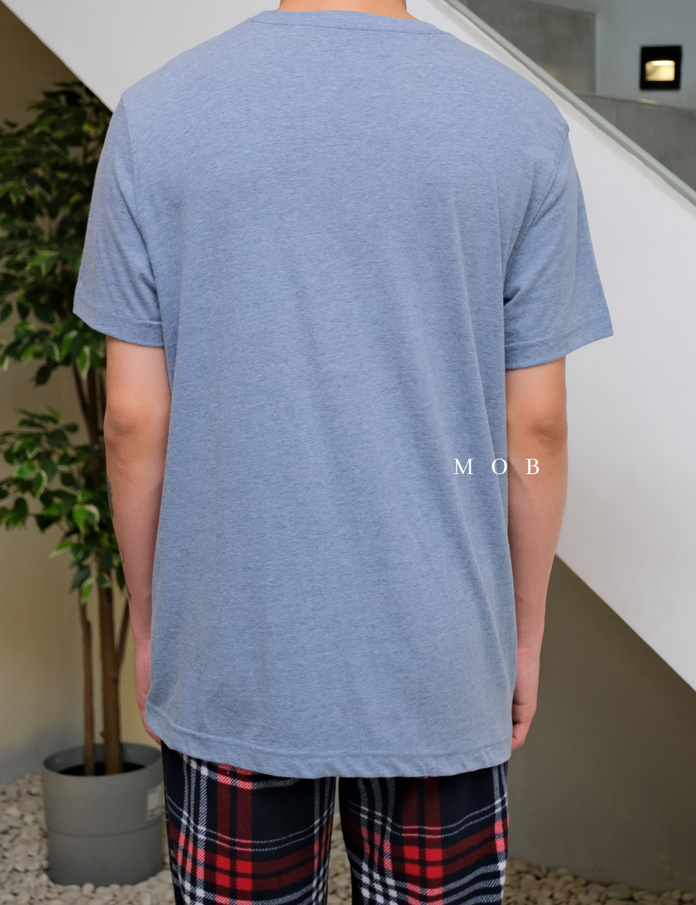 NTSST01002 Crewneck SS Tee Blue Misty (L ONLY)