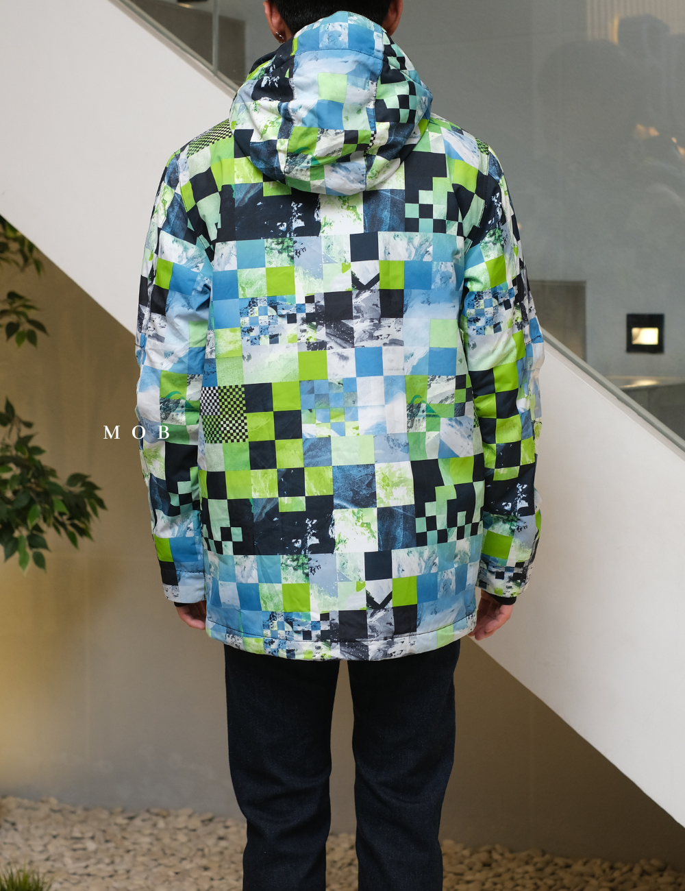 QSWP04001 Mission Snow Jacket Blue Highline