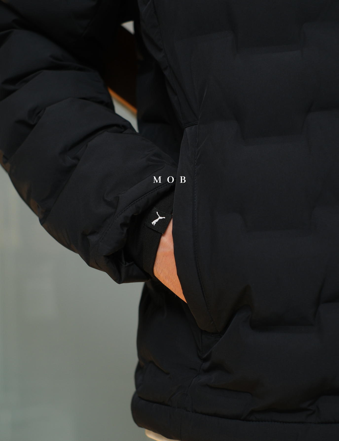 PMJ01001A Puma Tube Padding Jacket Navy