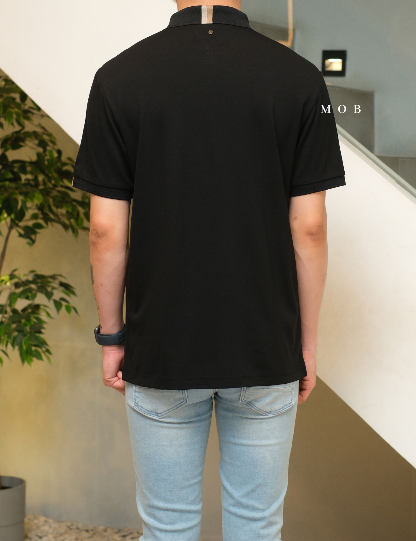 MIL01SSP001-003 Performance SS Polo Black