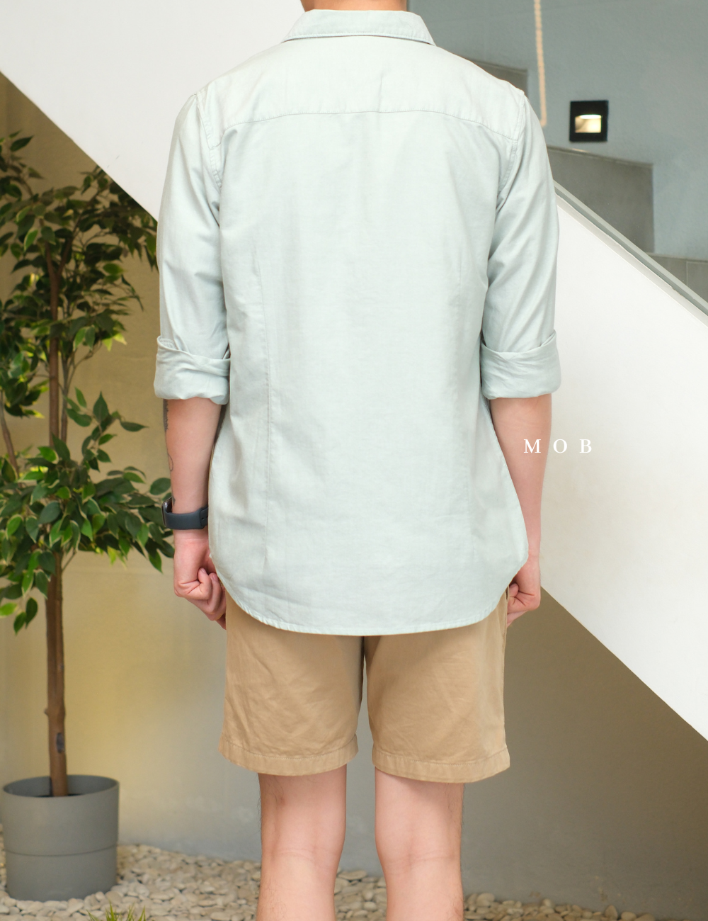 SPLLSS02002 Nature Comfort Slim LS Shirt Mint