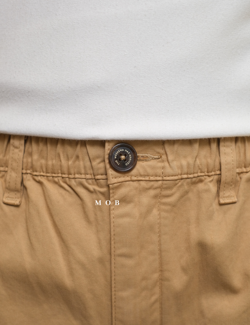 CBSSR02002 Twill Stretch Shorts Khaki (Inseam 4)