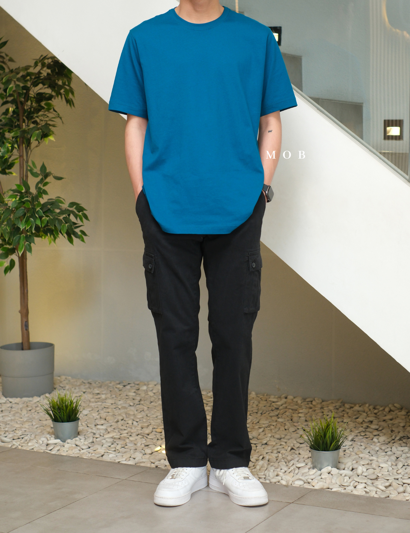 LESST01001 Basic Super SS T-Shirt Coastal Blue