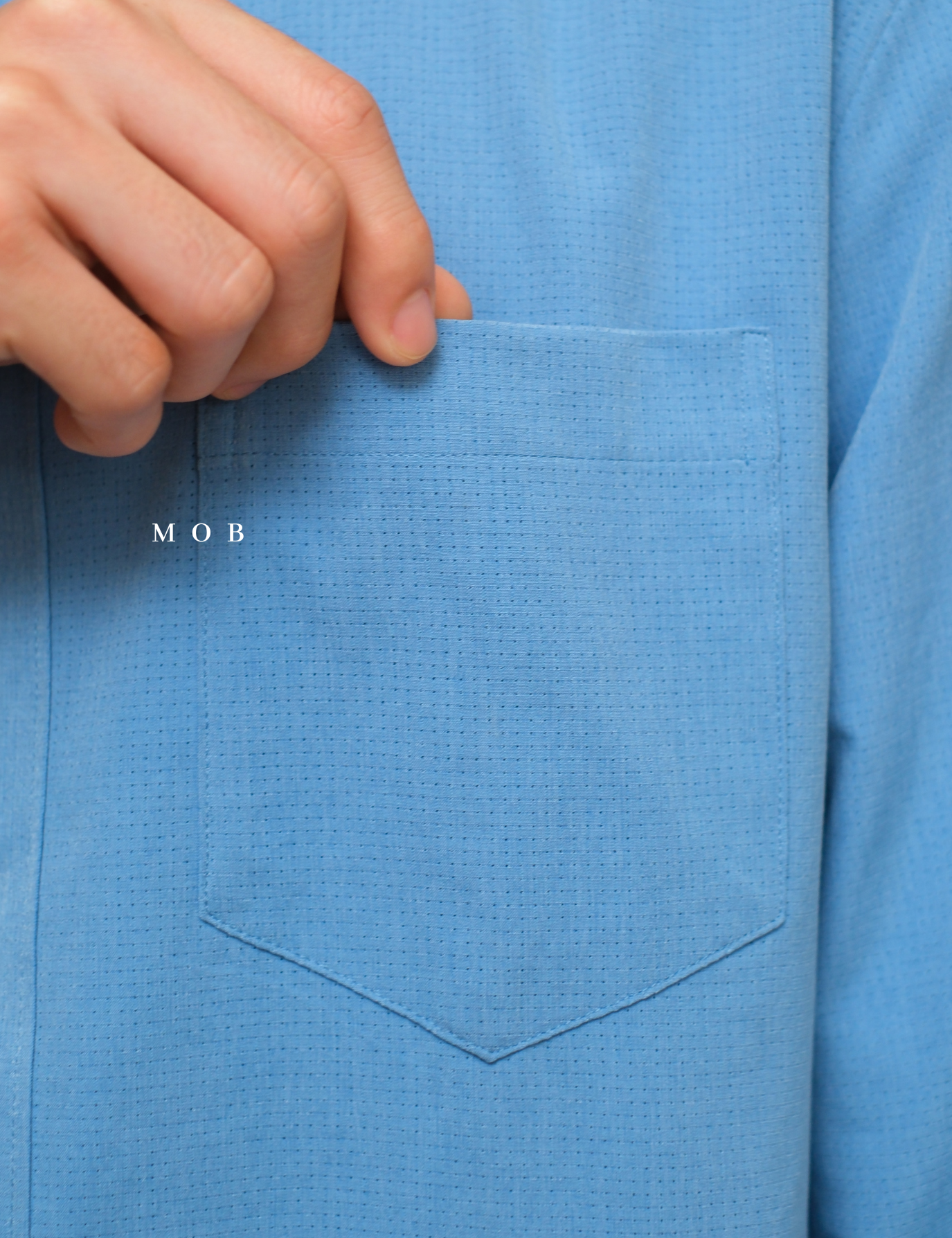 APTLSS02001E STANDARD Performance LS Shirt Blue