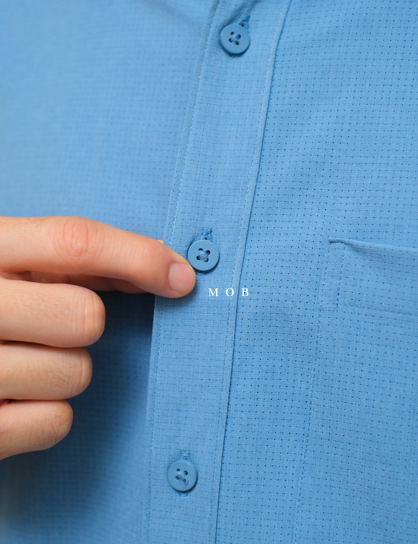 APTLSS02001E STANDARD Performance LS Shirt Blue