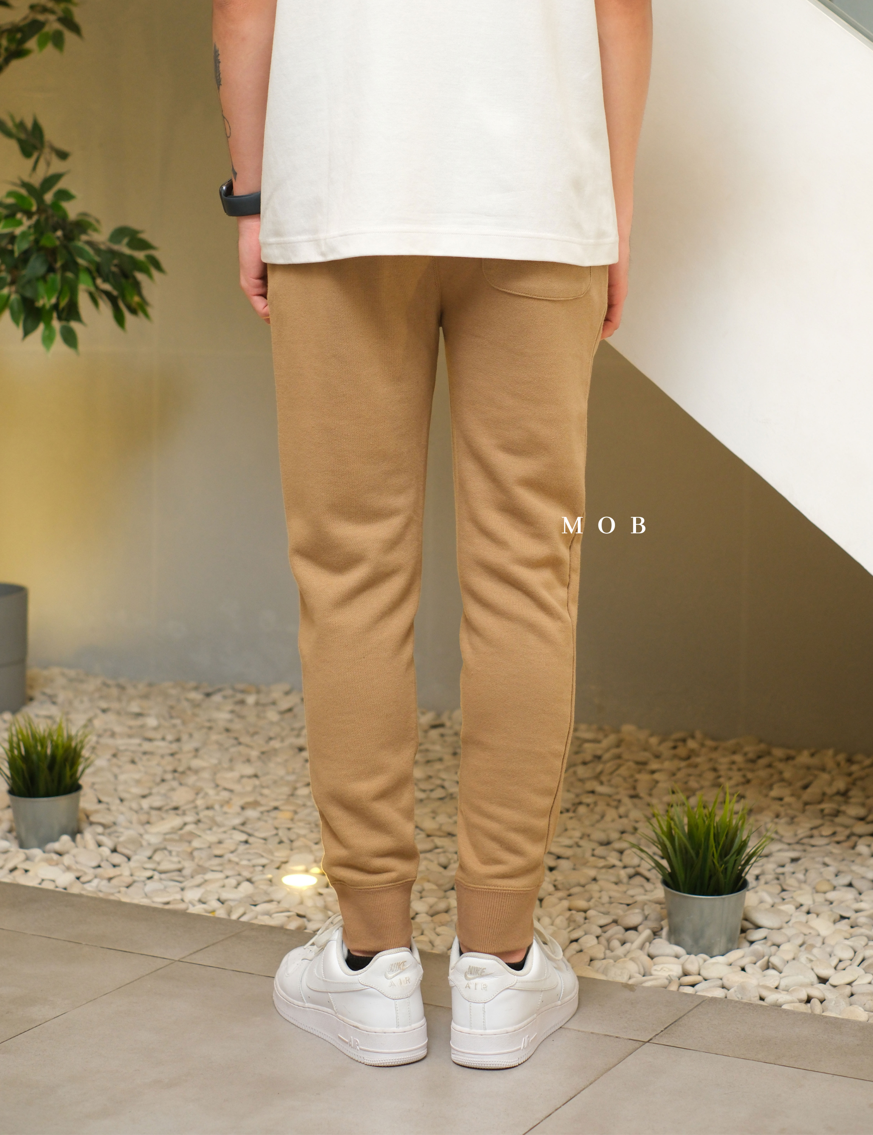 CHMPJP1501F Basic Terry Jogger Khaki