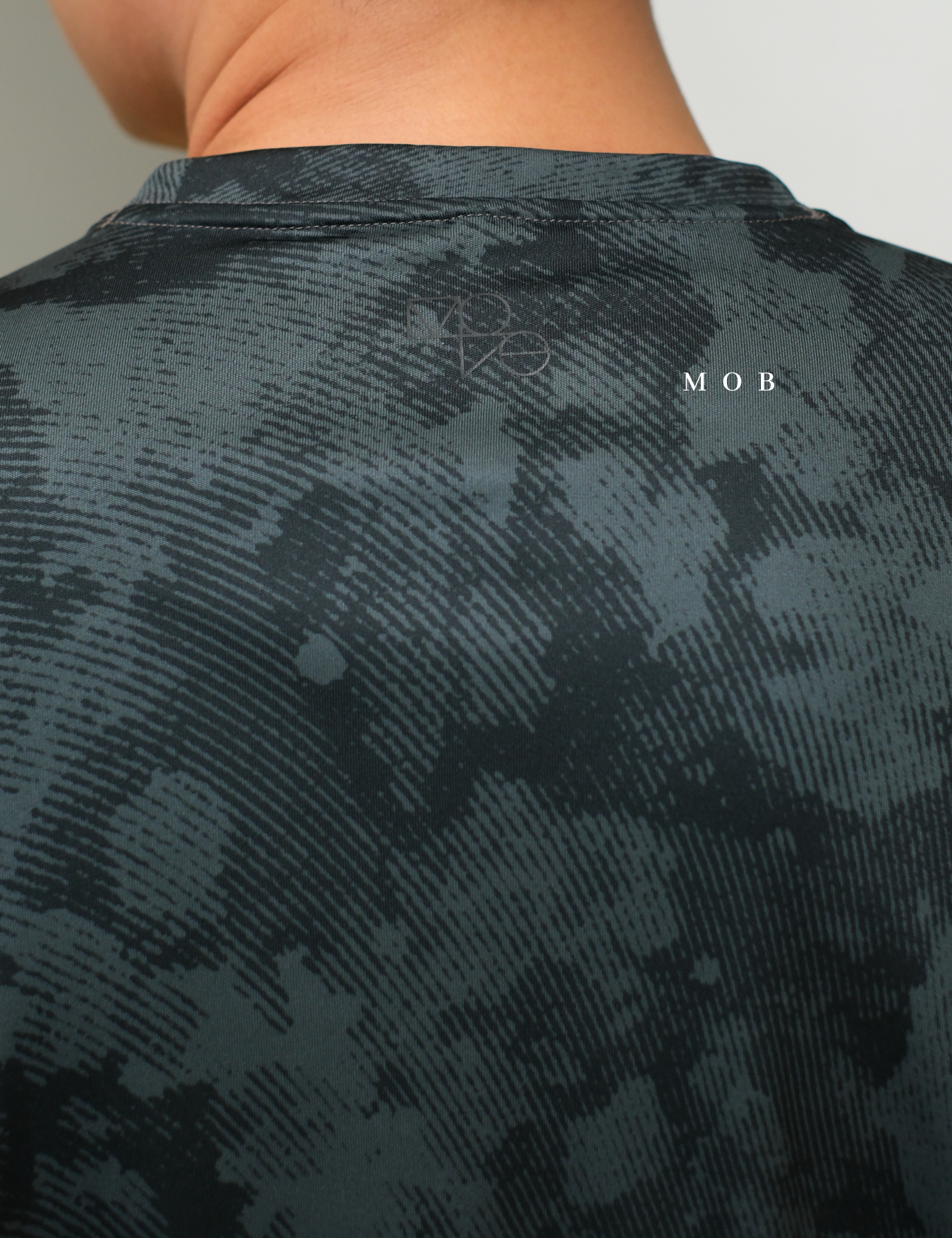 HMSST03001B DryMove SS Tee Charcoal Camo