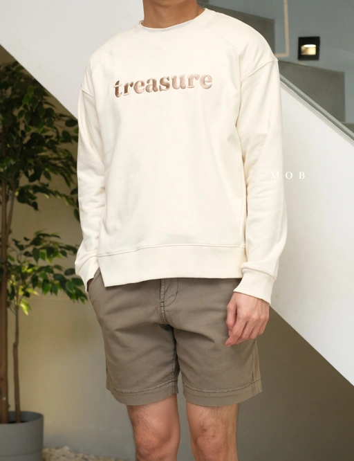 Image of IBSW01001C Treasure Sweatshirt Beige