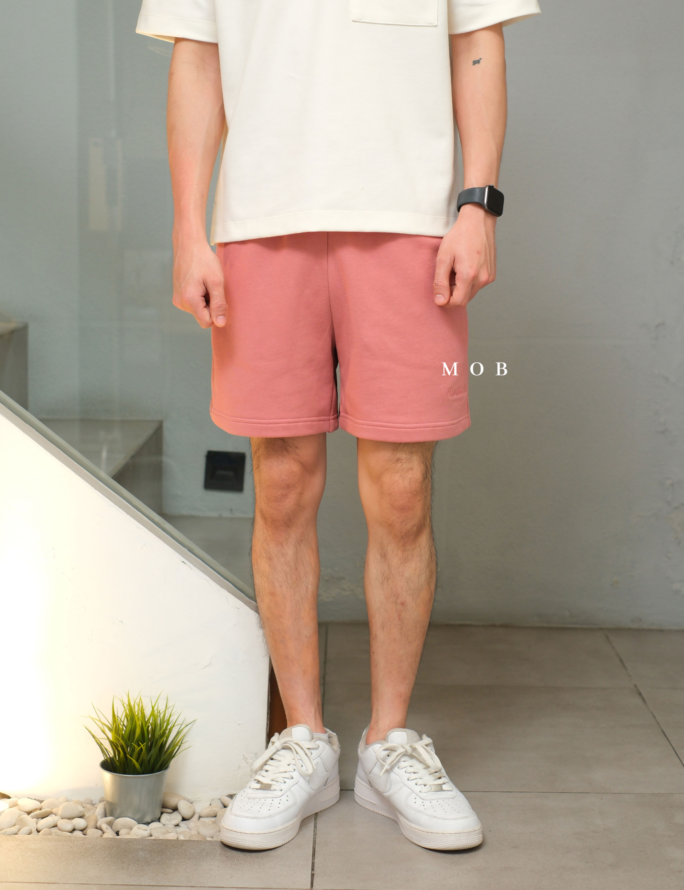 PTDSR01001A Basic Shorts Rouge