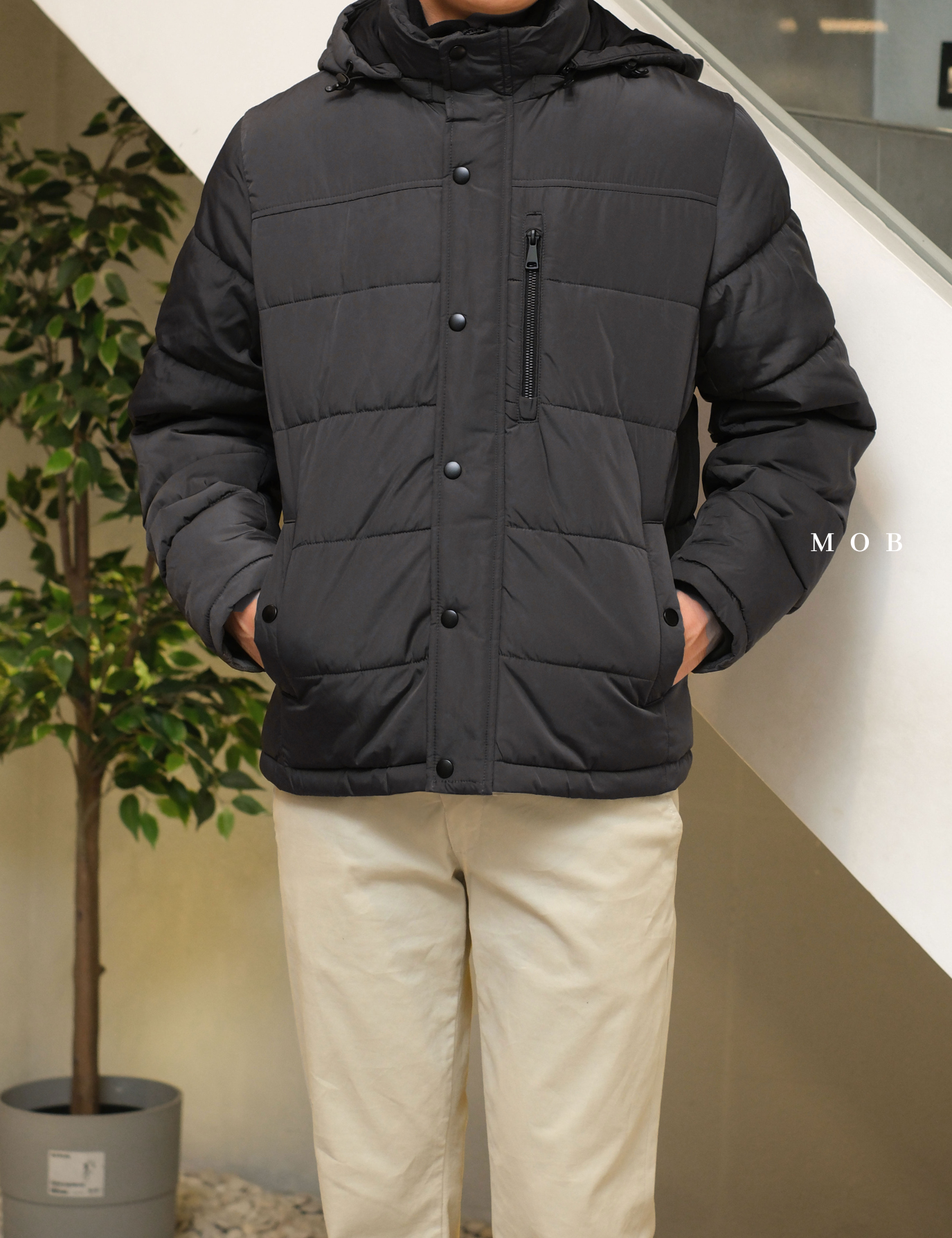 RNY01JCO001-001 Everyday Excursion Jacket Asphalt Grey