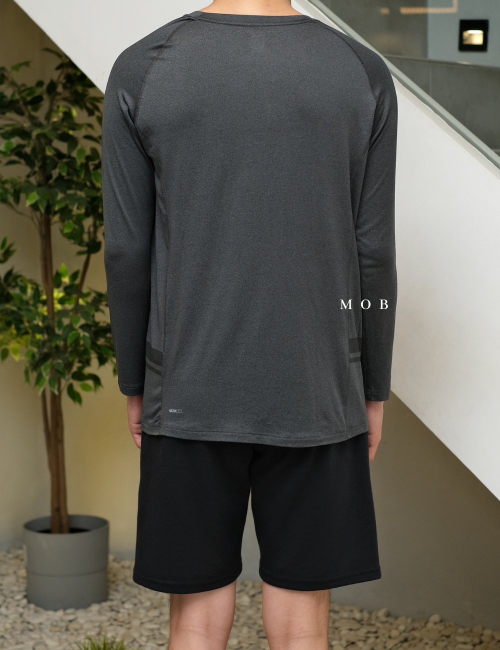PMBL01002 Warmcell Baselayer Story Logo Charcoal