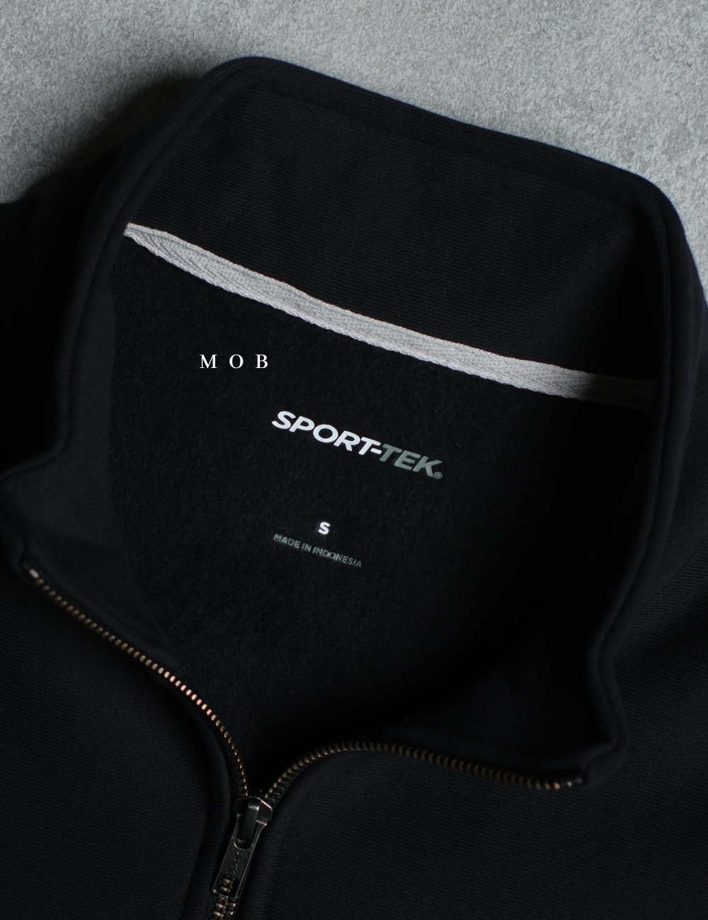 STSW05002B Basic Heavyweight 1/4 Zip Sweatshirt Black