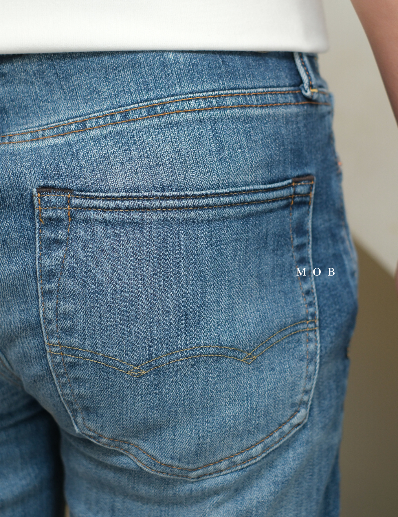 AEPT03001 AirFlex+ Original Straight Jeans Medium Blue