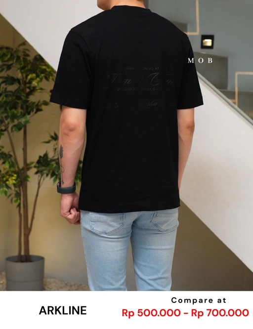 Image of ARK01SST051 Form & Function SS Tee Obsidian Black