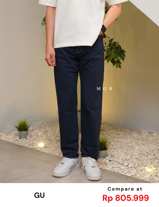 GUPT03001 Regular Jeans Classic Navy 
