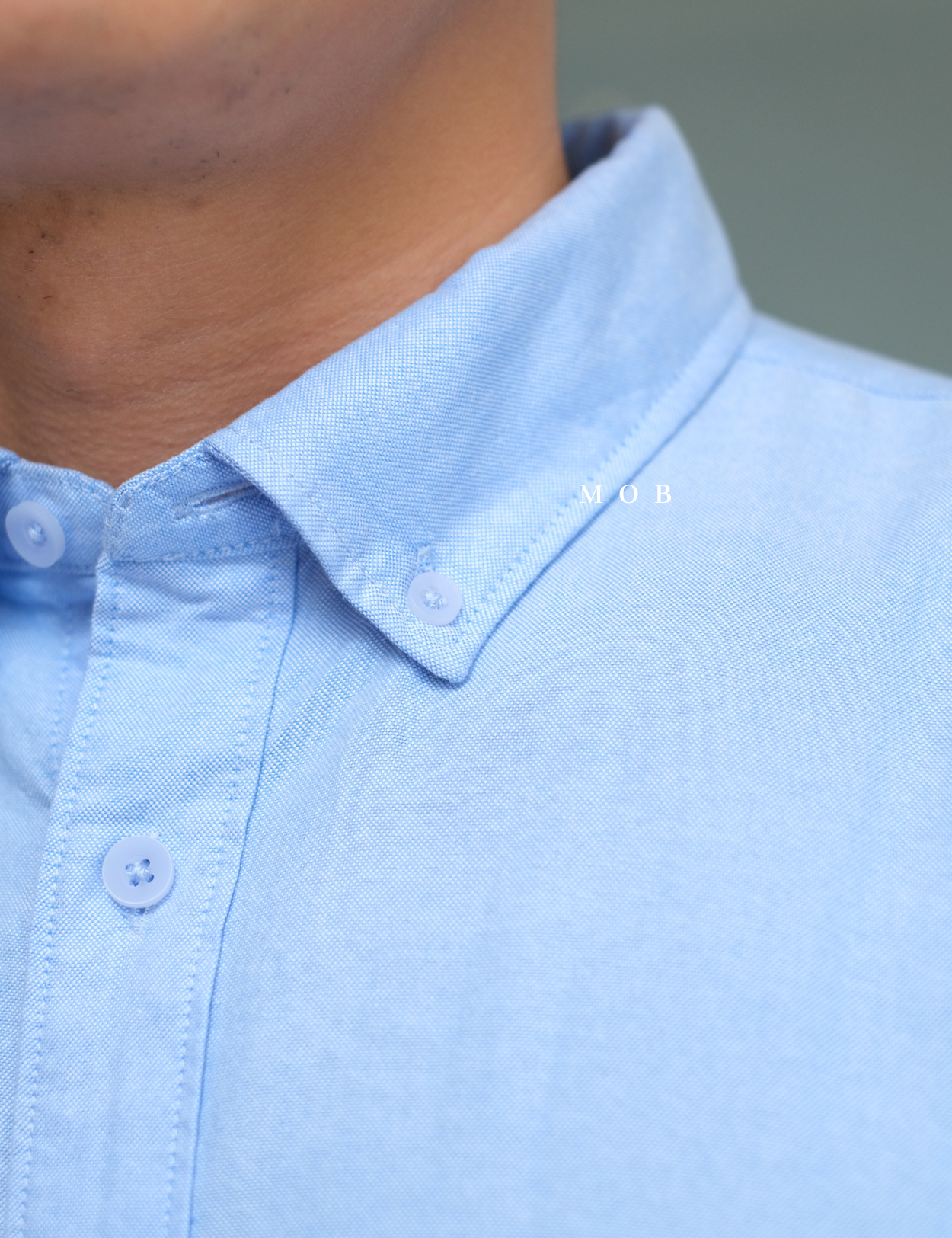 SPLLSS03001 Nature Comfort Button Down Slim LS Shirt Light Blue
