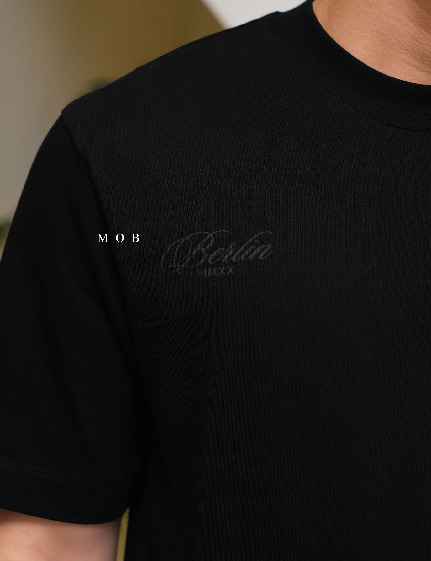 ARK01SST051 Form & Function SS Tee Obsidian Black