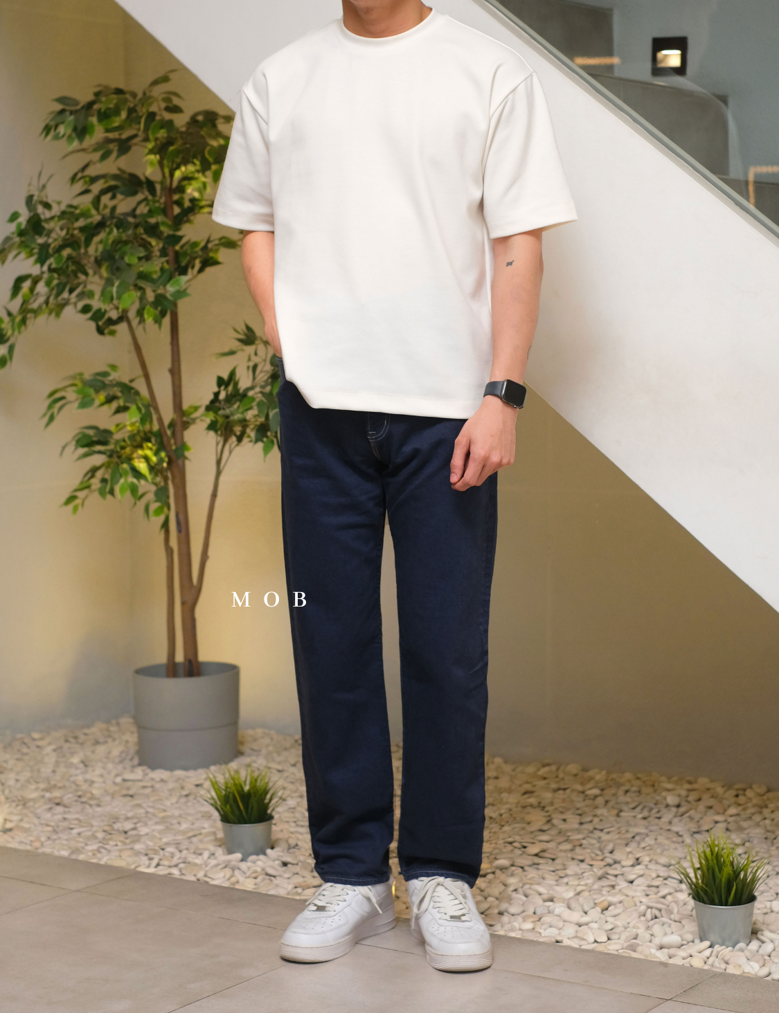 GUPT03001 Regular Jeans Classic Navy