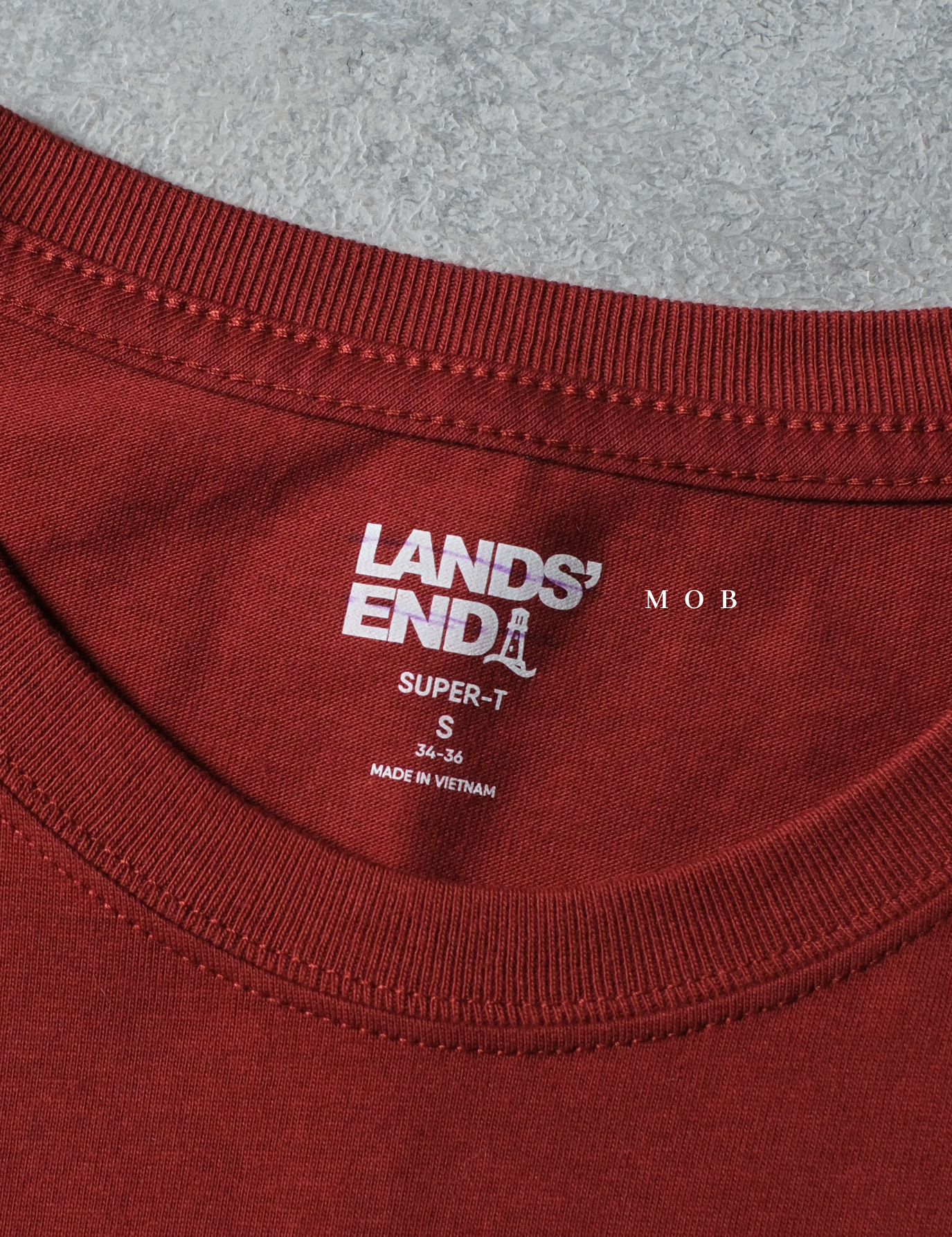 LESST01002 Basic Super SS T-Shirt Maroon