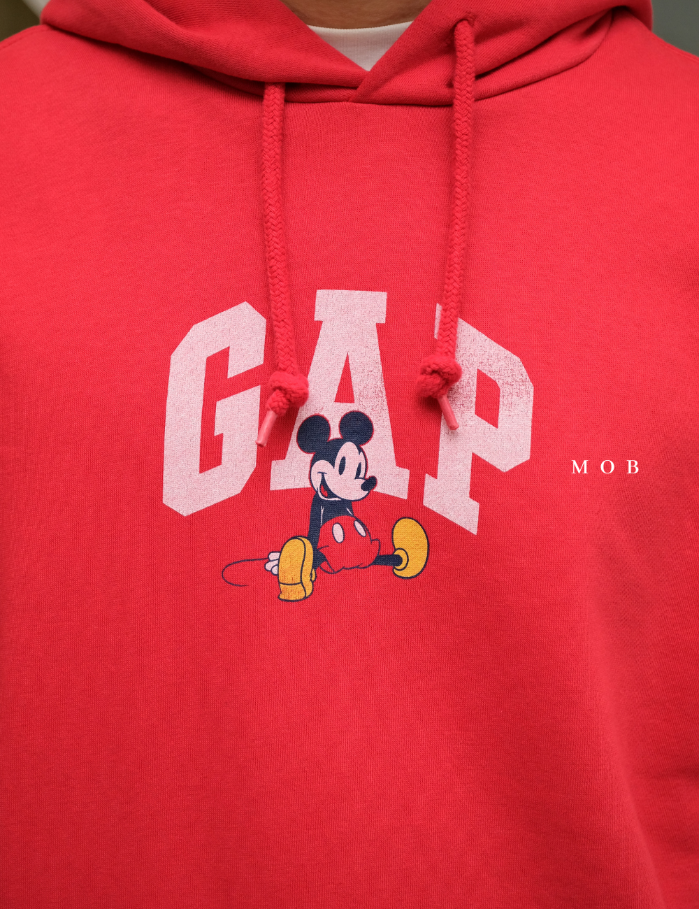 MOB GPHOD01007 [HOODIE] Gap x Disney Mickey Mouse Red