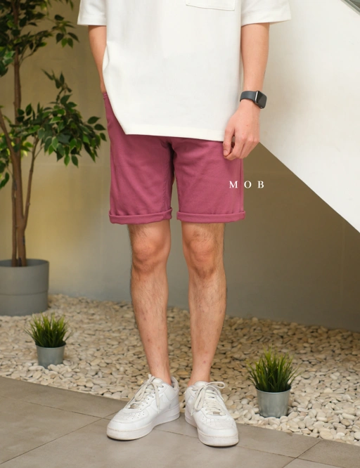 Image of JNJSR01007 Intelligence Regular 5 Pocket Shorts Mulberry 
