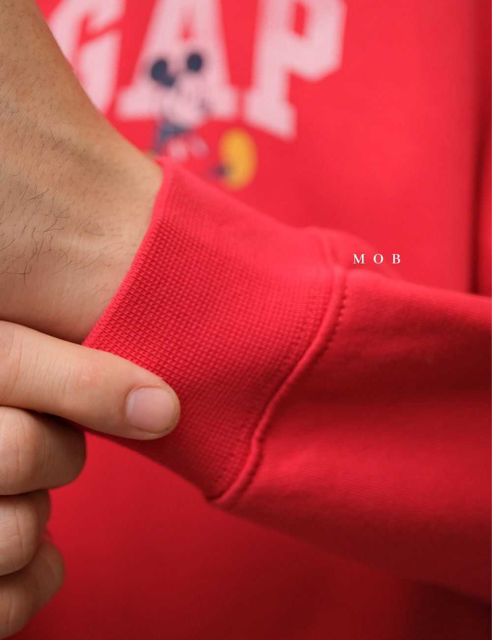 GPHOD01007 [HOODIE] Gap x Disney Mickey Mouse Red