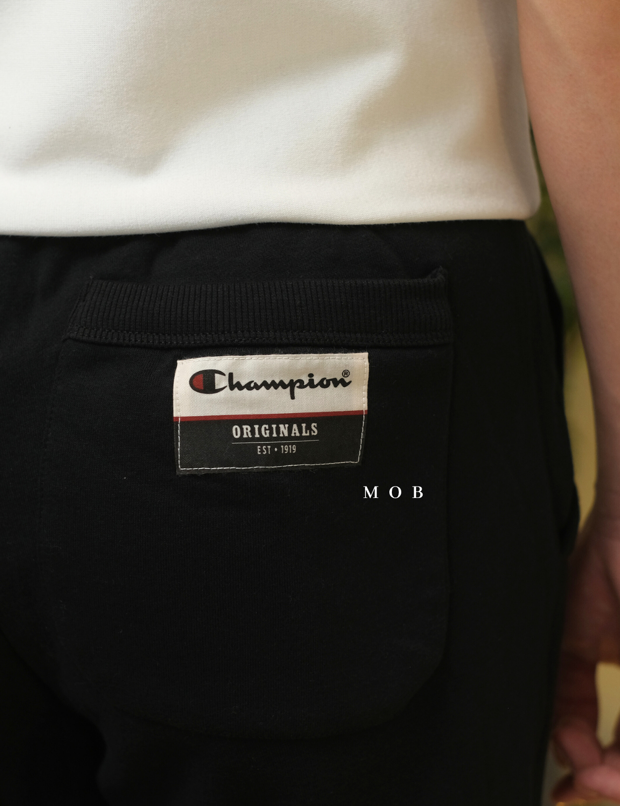 CHMPJP1201A OG Fleece Jogger Black