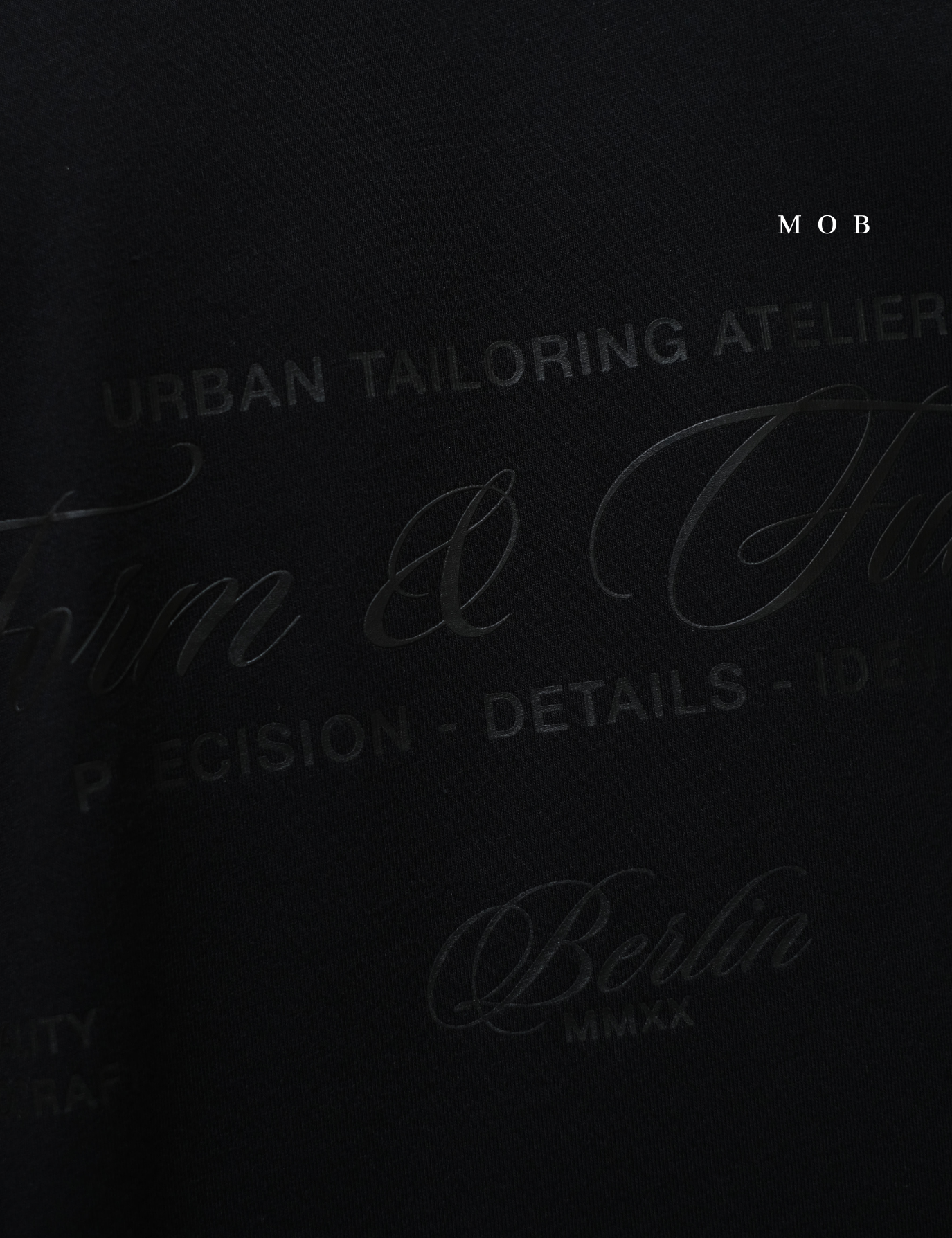 ARK01SST051 Form & Function SS Tee Obsidian Black