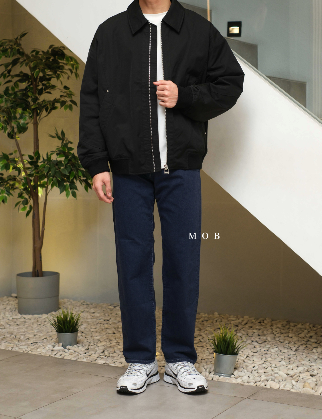 GUPT03001 Regular Jeans Classic Navy