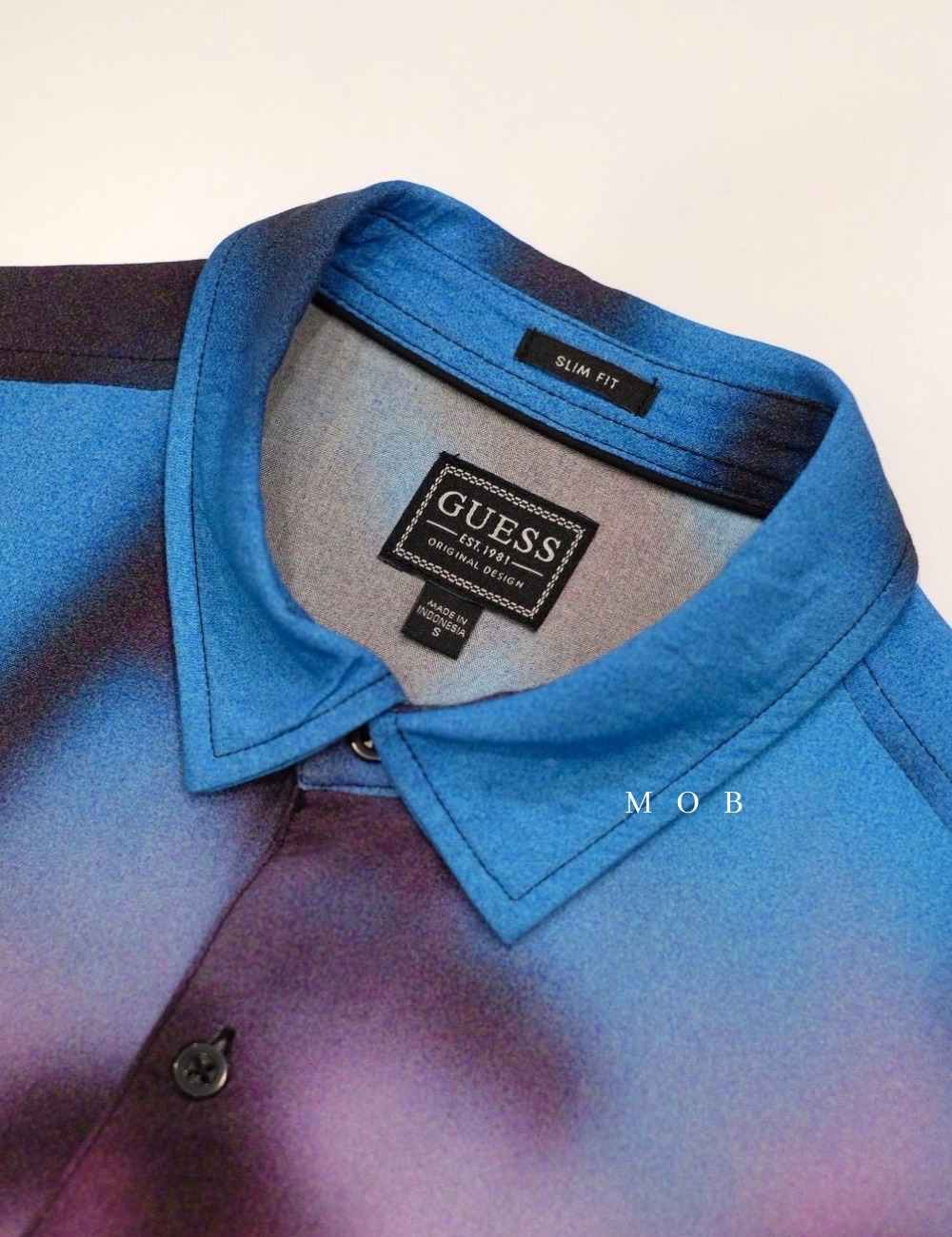 GSSSS01001 Eco Rayon Blurred Palms Shirt