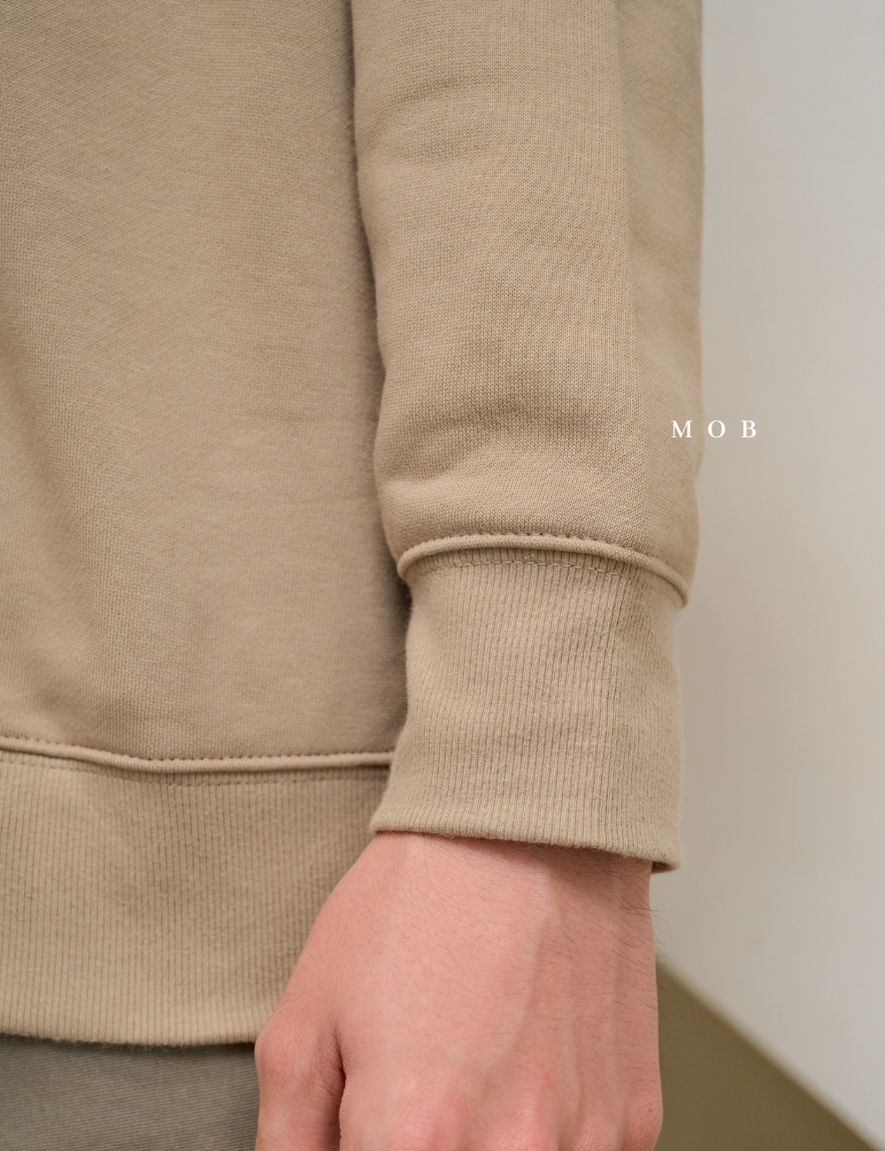 MJHOD01002 Basic Pullover Hoodie Brown