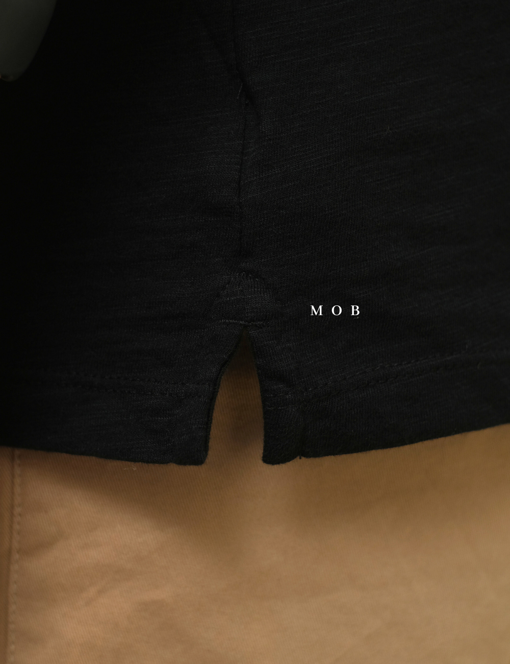 GPPS02002 Lived-In Polo SS Shirt Black
