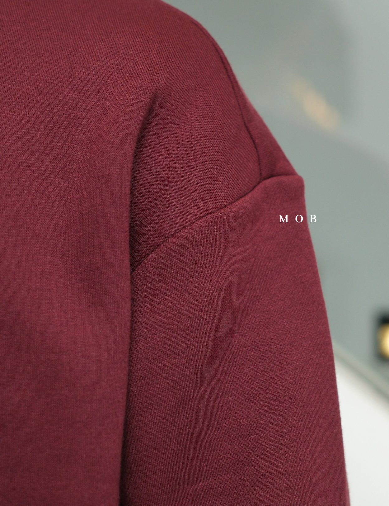 HMSW04002 Loose Fit Sweatshirt Maroon