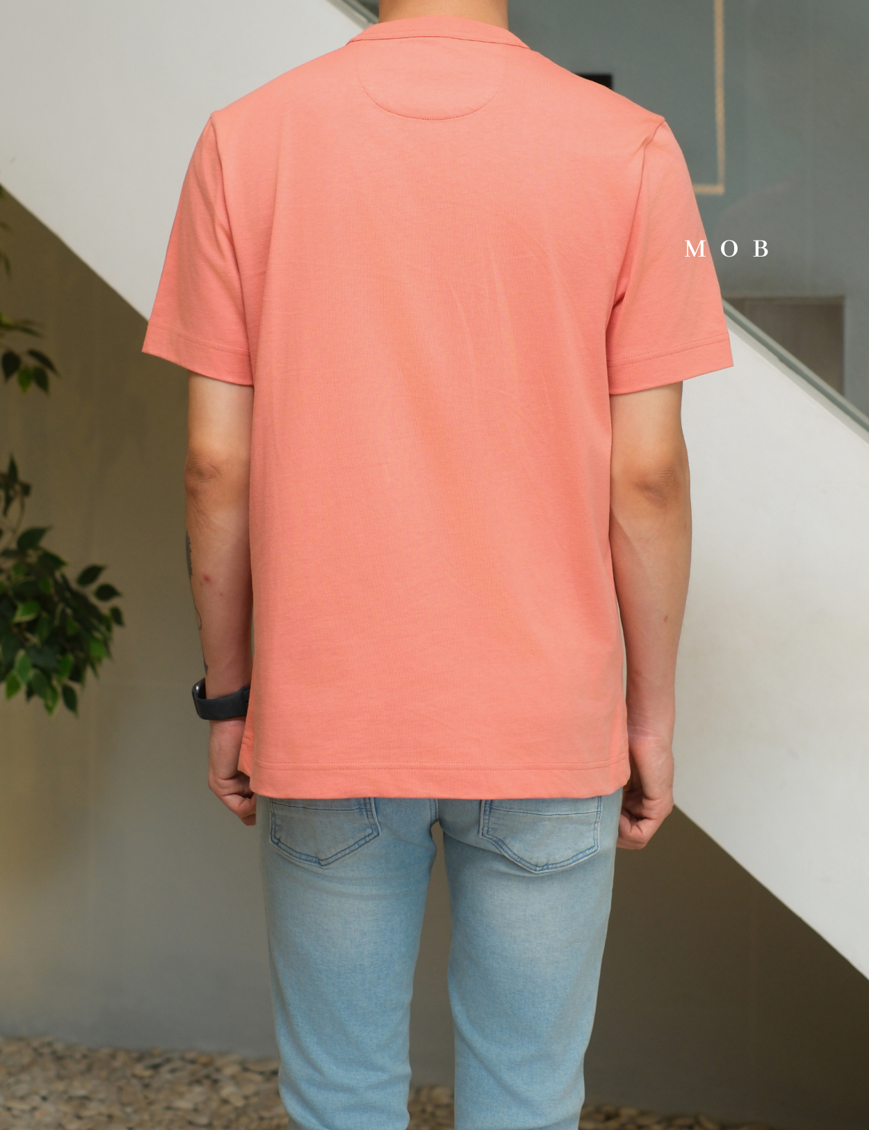MODSST01001A Basic SS Tee Coral
