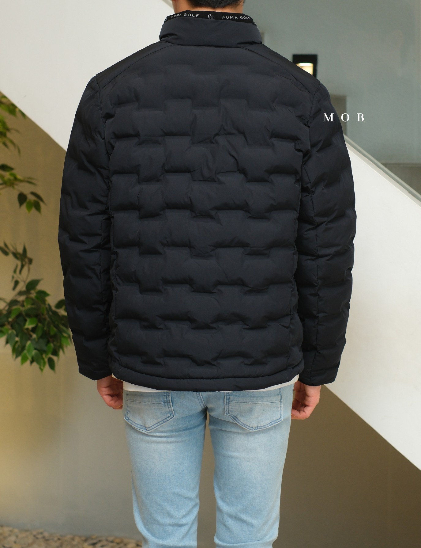 PMJ01001A Puma Tube Padding Jacket Navy