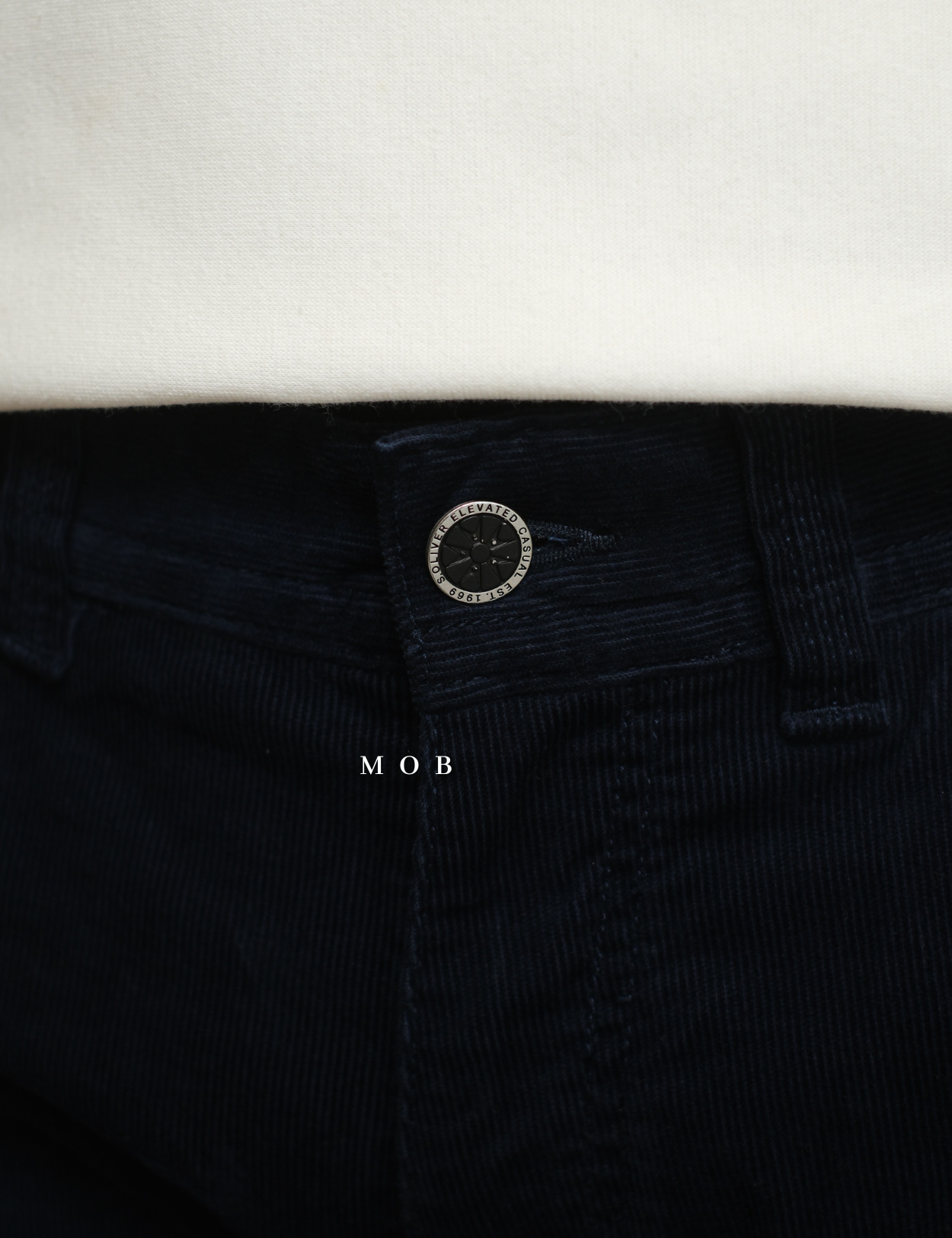 SOPT03002 Regular Corduroy Pants Navy
