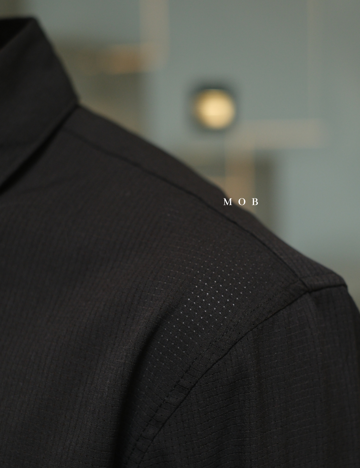 APTLSS01001A Slim Performance LS Shirt Black